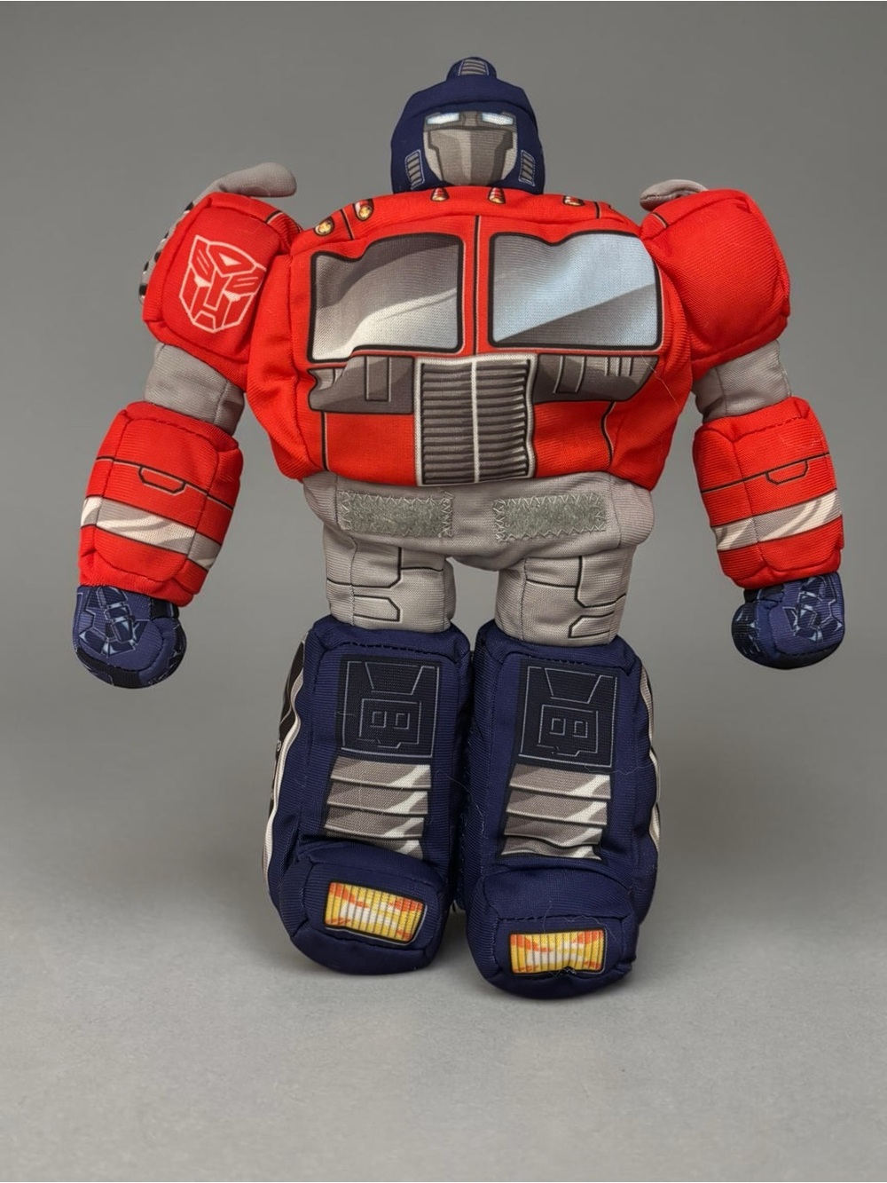 RARE! Hasbro Optimus Prime Plush - Red, Blue & Gray